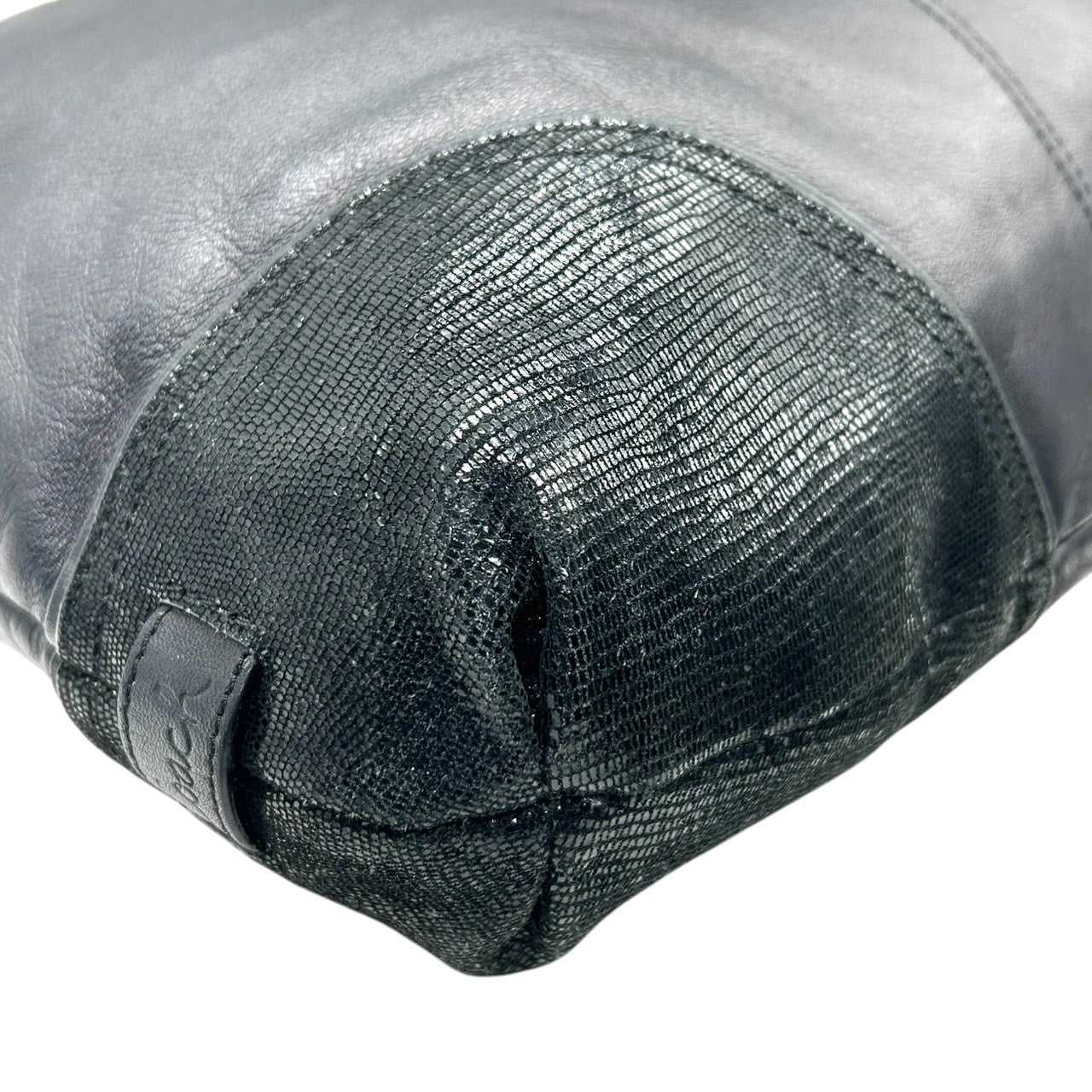 【美品】コーチ COACH ショルダーバッグ ワンショルダー ホーボー 2WAY 斜め掛け可 F21967 レザー 本革 ブラック 黒 ゴールド金具 レディース 通勤 通学 シンプル エレガント s74