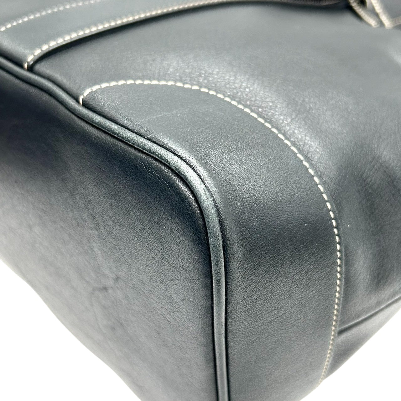 【未使用級/美品】コーチ COACH トートバッグ ハンドバッグ レザー 本革 ブラック 黒 7582 シルバー金具 ステッチ 大容量 A4収納可 ビジネス カジュアル 通勤 通学 レディース メンズ ユニセックス s74