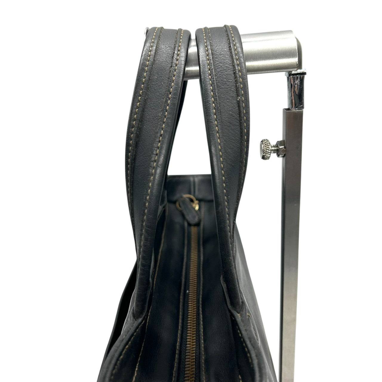 美品 希少 オールドコーチ OLD COACH 9303 USA製 トートバッグ ハンドバッグ レザー 本革 グラブタンレザー ブラック 黒 アメリカ製 ビンテージ クラシック レトロ ミニトート ランチトート レディース メンズ ユニセックス 鞄 s12