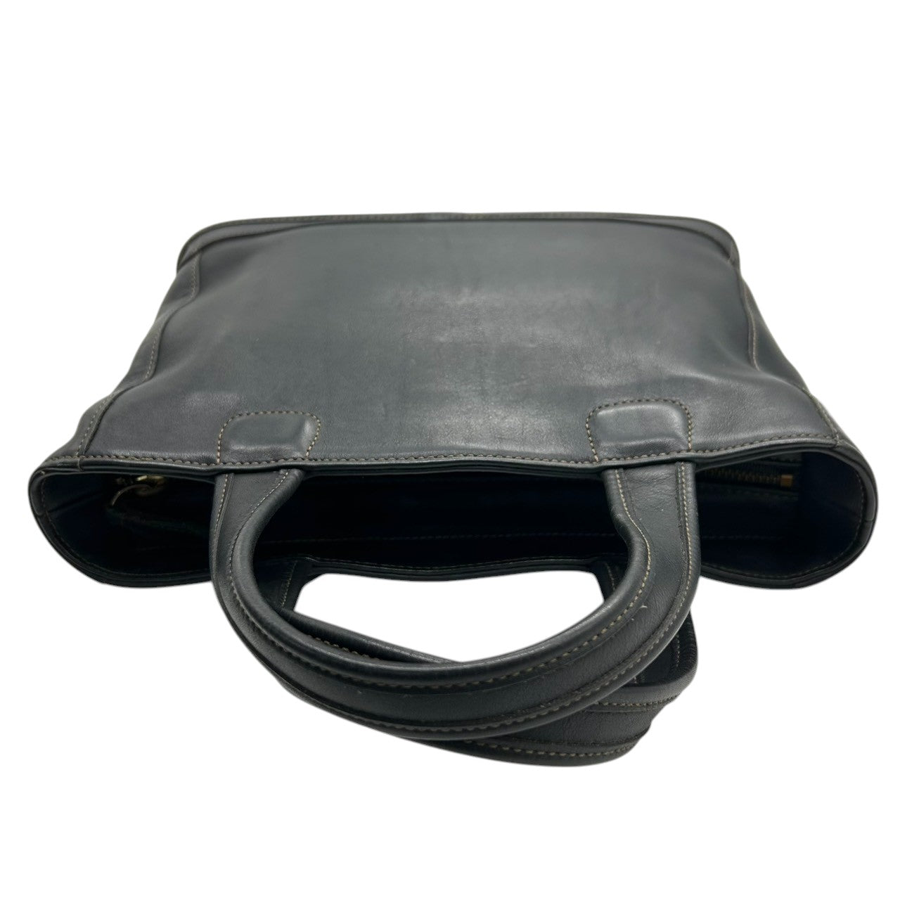 美品 希少 オールドコーチ OLD COACH 9303 USA製 トートバッグ ハンドバッグ レザー 本革 グラブタンレザー ブラック 黒 アメリカ製 ビンテージ クラシック レトロ ミニトート ランチトート レディース メンズ ユニセックス 鞄 s12