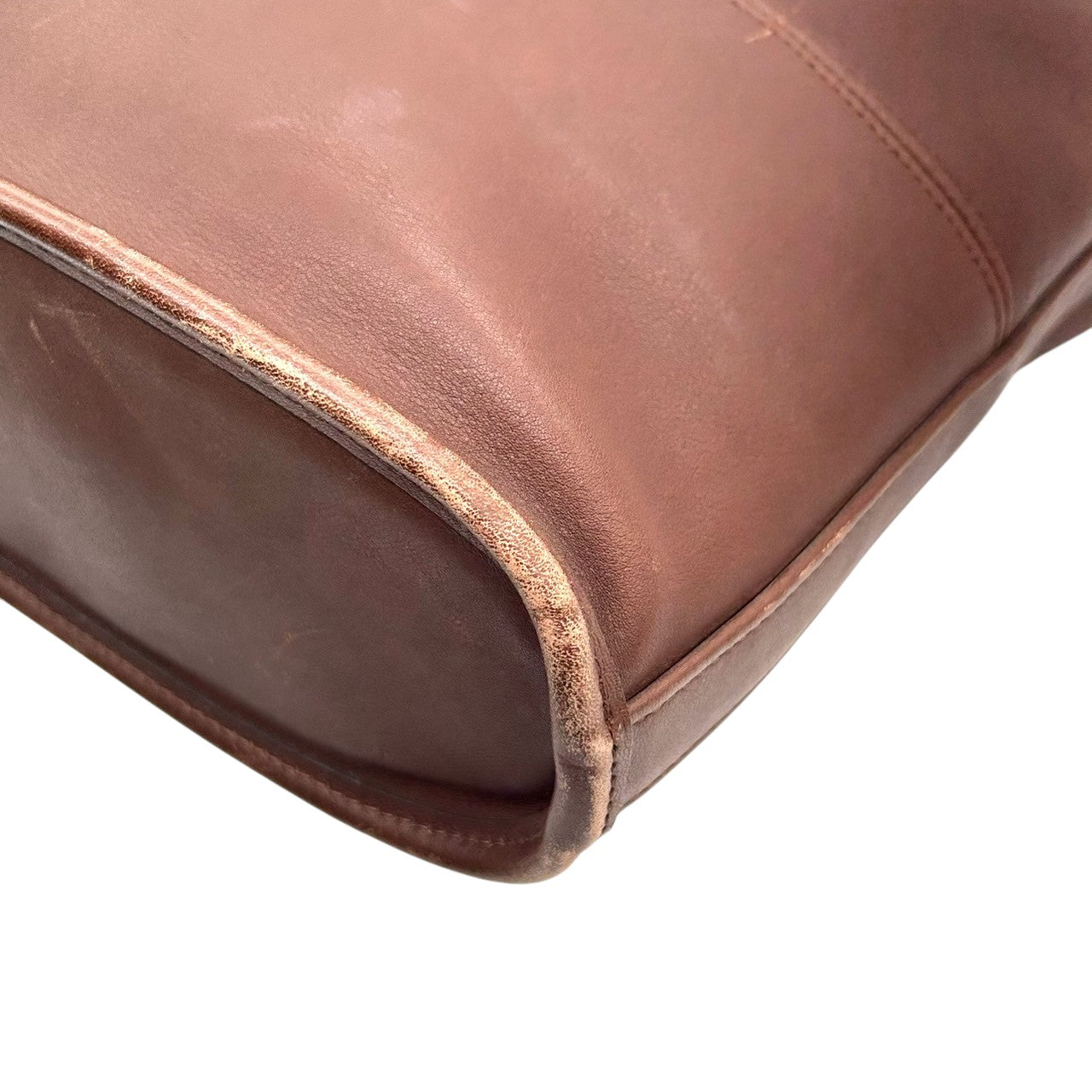 コーチ COACH オールドコーチ OLD COACH 9094 USA製 トートバッグ ショルダーバッグ 肩掛け A4収納可 大容量 レザー 本革 グラブタンレザー ダークブラウン こげ茶 マホガニー アメリカ製 ビンテージ メンズ レディース s56