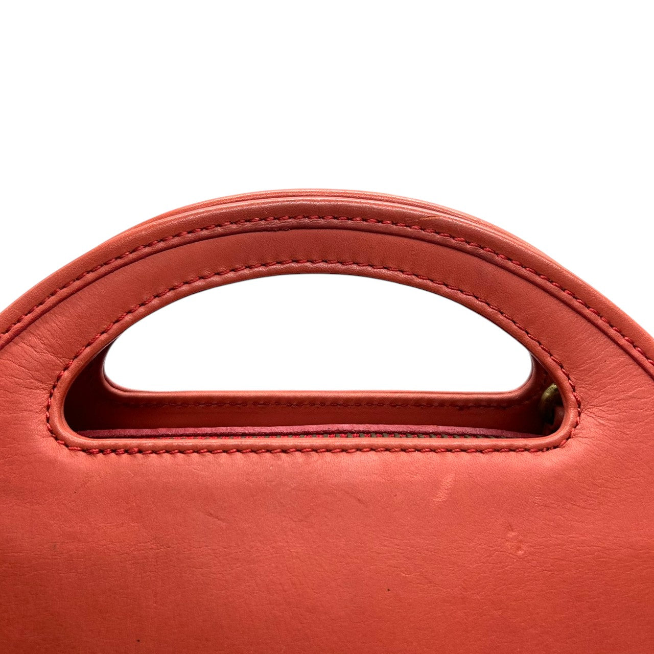 希少 オールドコーチ OLD COACH 101-41 ハンドバッグ ショルダーバッグ 2WAY 斜め掛け可 レザー グラブタンレザー 本革 レッド 赤 ビンテージ レトロ クラシック 韓国製 レディース 鞄 カバン ミニバッグ s72