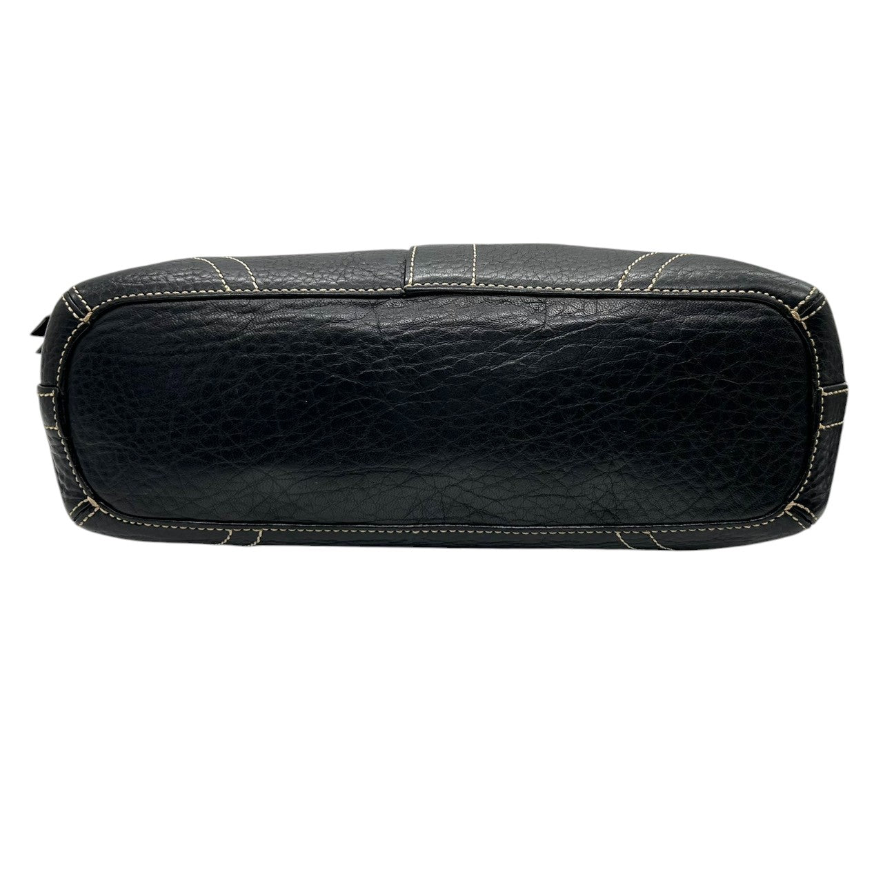 美品 コーチ COACH レガシー 10559 ショルダーバッグ 斜め掛け可 レザー 本革 ブラック 黒 ホワイトステッチ タッセル フリンジ ブラス 真鍮 アンティークゴールド レディース 肩掛け カジュアル シンプル 上品 鞄 カバン 通勤 通学 V