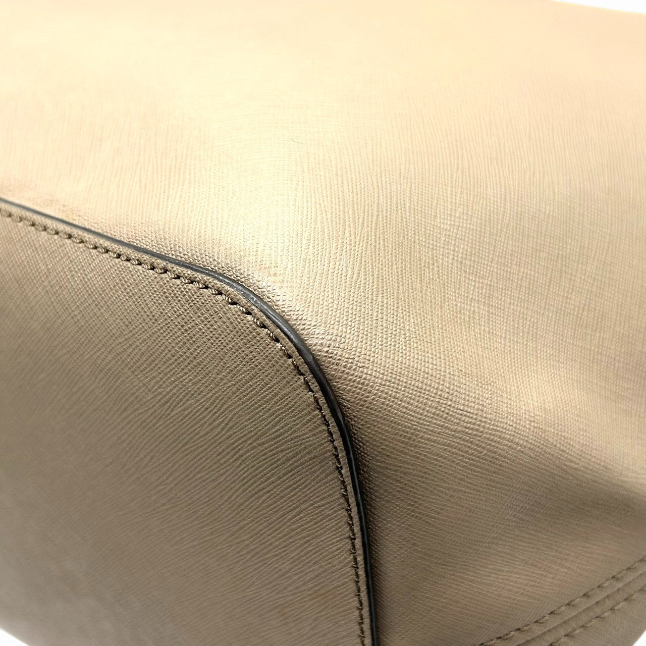 美品 マイケルコース MICHAEL KORS トートバッグ ショルダーバッグ ジェットセット トラベル A4収納可 自立可 ワンショルダー 大容量 PVC レザー ベージュ グレージュ ゴールド金具 ロゴプレート レディース 通勤 通学 鞄 カバン s87