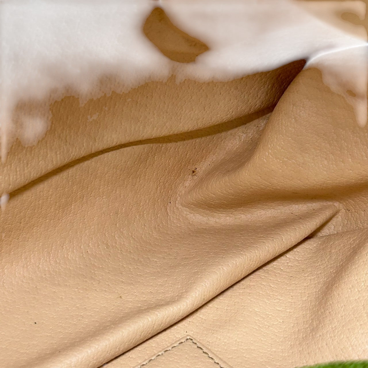 美品 エトロ ETRO ハンドバッグ トートバッグ ペイズリー柄 総柄 ナイロン レザー 本革 グリーン 黄緑 バイカラー ワンショルダー 肩掛け 軽量 Profumi プロフーミ レディース ビンテージ クラシック レトロ カジュアル 鞄 カバン s94