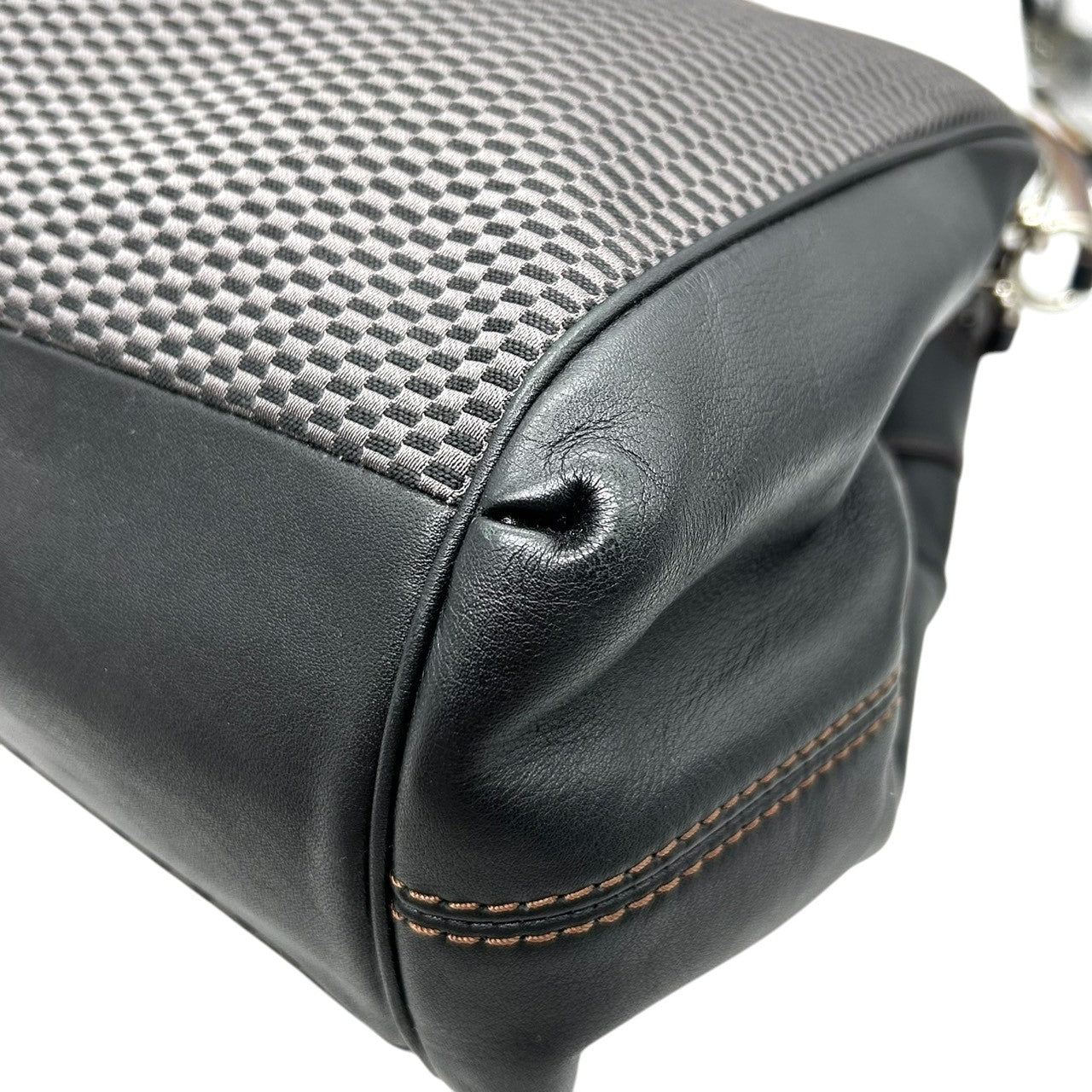 コーチ COACH レクシー ショルダーバッグ トートバッグ エクスプローデッド レップス ジャカード キャンバス レザー 本革 ブラック グレー チェーン F57540 ロゴチャーム レディース 肩掛け 通勤 多収納 エレガント 鞄 カバン s96