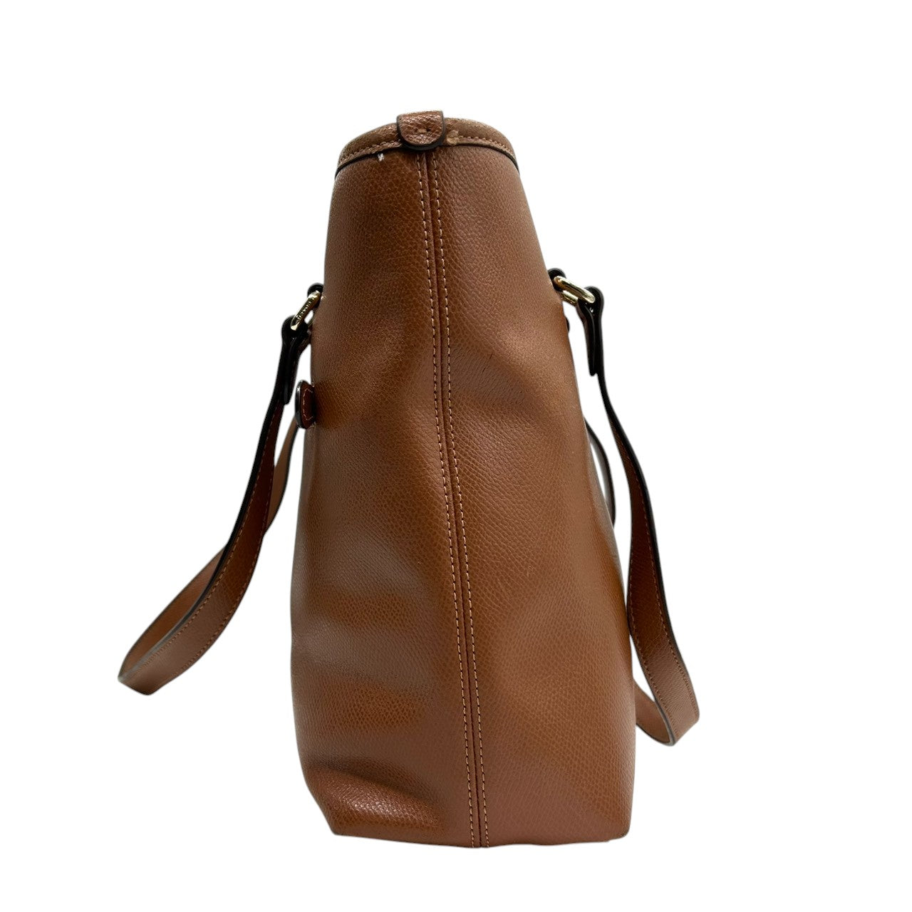 コーチ COACH トートバッグ ハンドバッグ F36632 クロスグレイン レザー 本革 ブラウン サドル 茶色 肩掛け ワンショルダー ロゴチャーム ジップトップ レディース デイリー カジュアル 通勤 通学 お出かけ 鞄 カバン s86