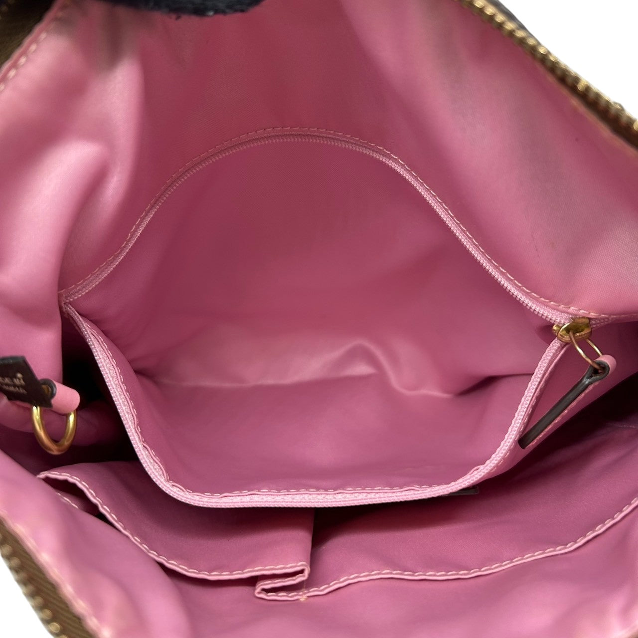 コーチ COACH ショルダーバッグ ハンドバッグ 2WAY シグネチャー F13278 キャンバス レザー ベージュ ゴールド ラメ ストライプ パーカー 斜め掛け ワンショルダー 肩掛け クロスボディ レディース 鞄 カバン カジュアル s86