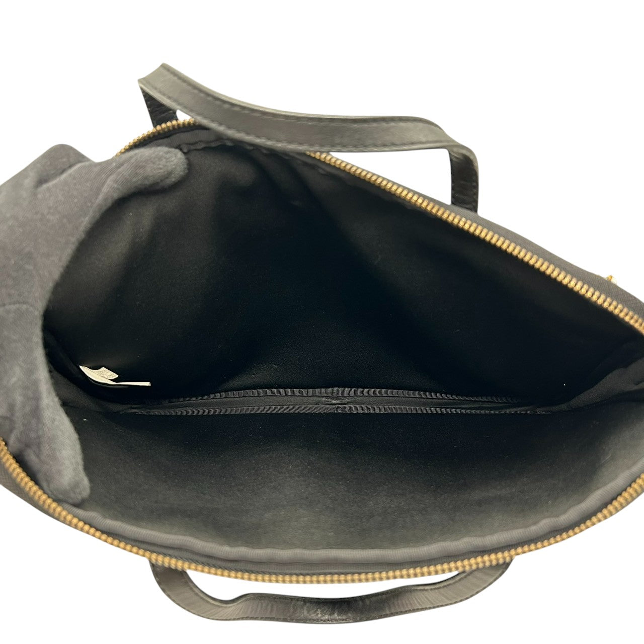 【美品】マークジェイコブス MARC JACOBS PCケース PCバッグ ブリーフケース 2WAY ショルダーバッグ ナイロン レザー ブラック 黒 ゴールドロゴ 軽量 薄型 スリム A4 ノートパソコン 通勤 通学 ビジネス 社外ストラップ付 U3
