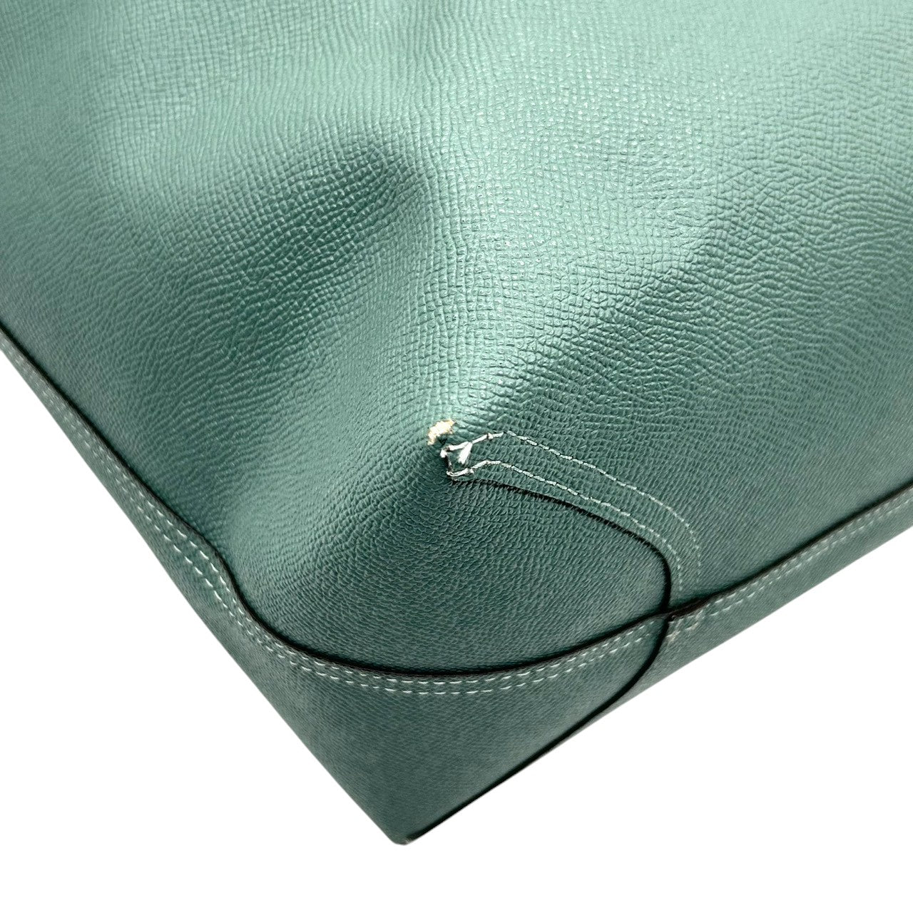 【良品】コーチ COACH シティ トートバッグ ショルダーバッグ 肩掛け リバーシブル PVC レザー シグネチャー グリーン 緑 ミント A4収納可 大容量 軽量 通勤 通学 ビジネス レディース 鞄 カバン s8