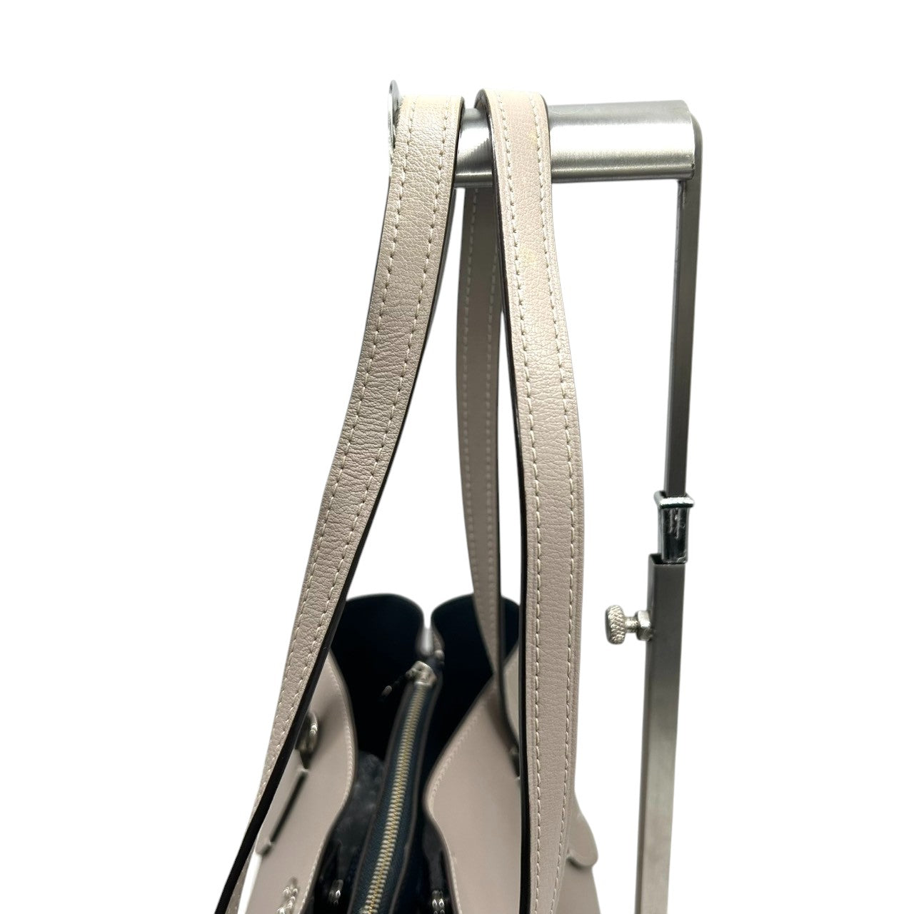 【良品】コーチ COACH アベニュー トートバッグ ショルダーバッグ 2WAY 斜め掛け 肩掛け A4収納可 大容量 レザー 本革 グレー グレージュ ダブルフェイス 軽量 通勤 通学 ビジネス レディース 鞄 カバン s7