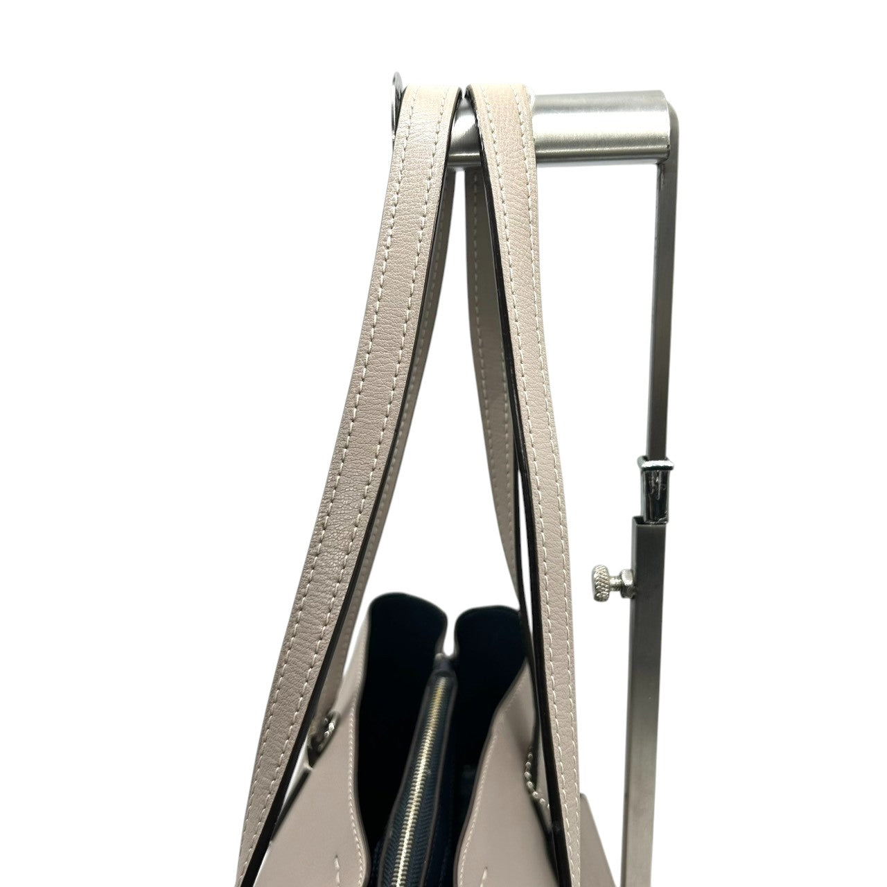 【良品】コーチ COACH アベニュー トートバッグ ショルダーバッグ 2WAY 斜め掛け 肩掛け A4収納可 大容量 レザー 本革 グレー グレージュ ダブルフェイス 軽量 通勤 通学 ビジネス レディース 鞄 カバン s7