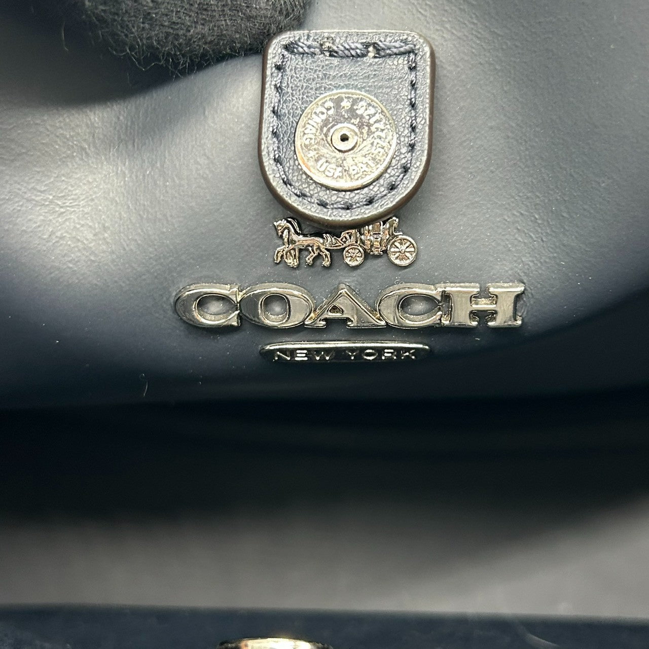 【良品】コーチ COACH アベニュー トートバッグ ショルダーバッグ 2WAY 斜め掛け 肩掛け A4収納可 大容量 レザー 本革 グレー グレージュ ダブルフェイス 軽量 通勤 通学 ビジネス レディース 鞄 カバン s7