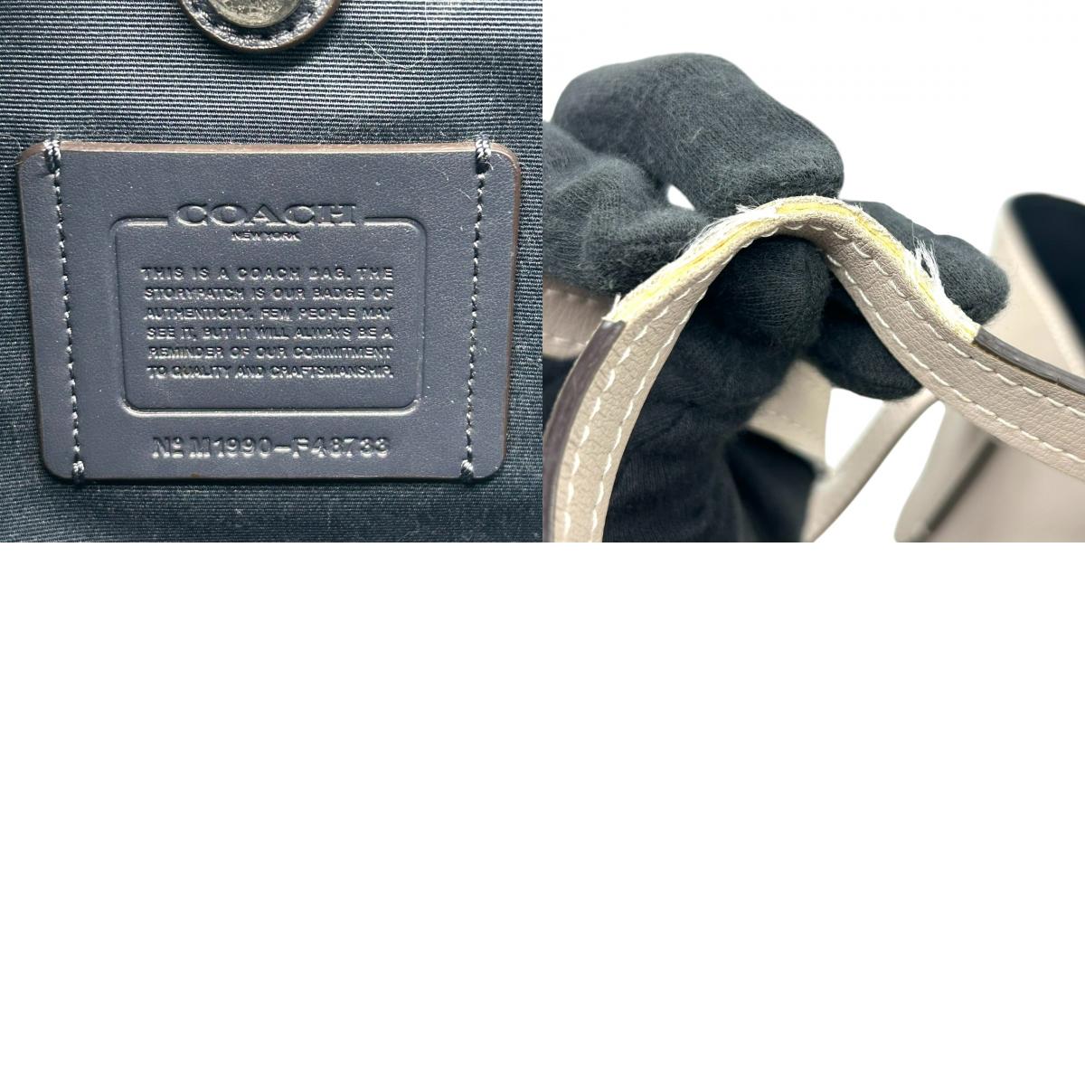 【良品】コーチ COACH アベニュー トートバッグ ショルダーバッグ 2WAY 斜め掛け 肩掛け A4収納可 大容量 レザー 本革 グレー グレージュ ダブルフェイス 軽量 通勤 通学 ビジネス レディース 鞄 カバン s7