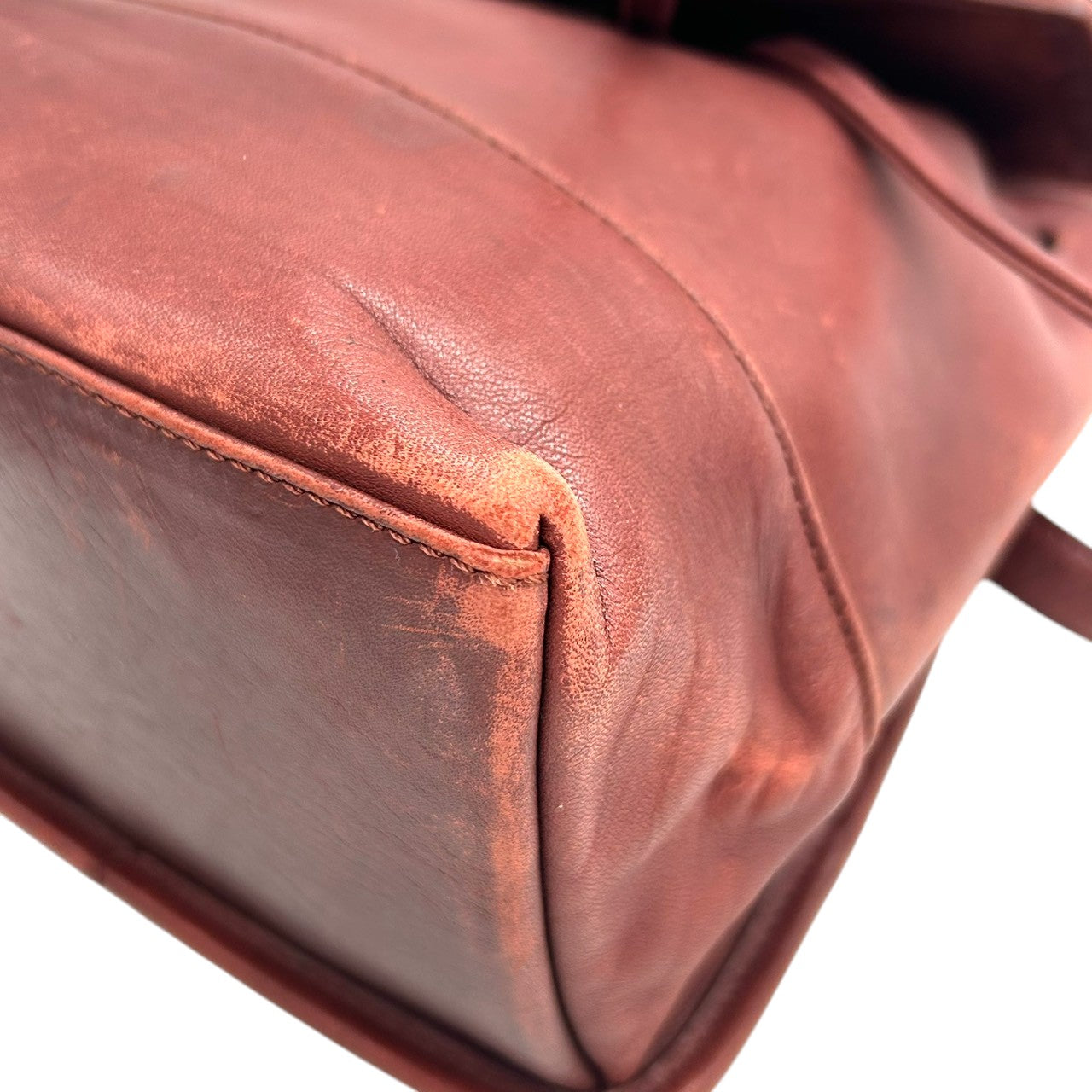 【希少】コーチ COACH オールドコーチ リュックサック バックパック デイパック ミニリュック ターンロック グラブタンレザー 本革 ブラウン 茶色 101-78 9960 韓国製 ヴィンテージ レトロ レディース 鞄 カバン s6