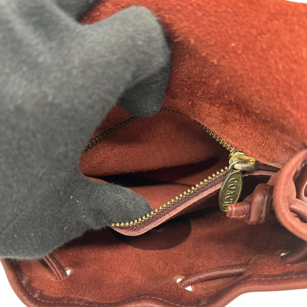 【希少】コーチ COACH オールドコーチ リュックサック バックパック デイパック ミニリュック ターンロック グラブタンレザー 本革 ブラウン 茶色 101-78 9960 韓国製 ヴィンテージ レトロ レディース 鞄 カバン s6