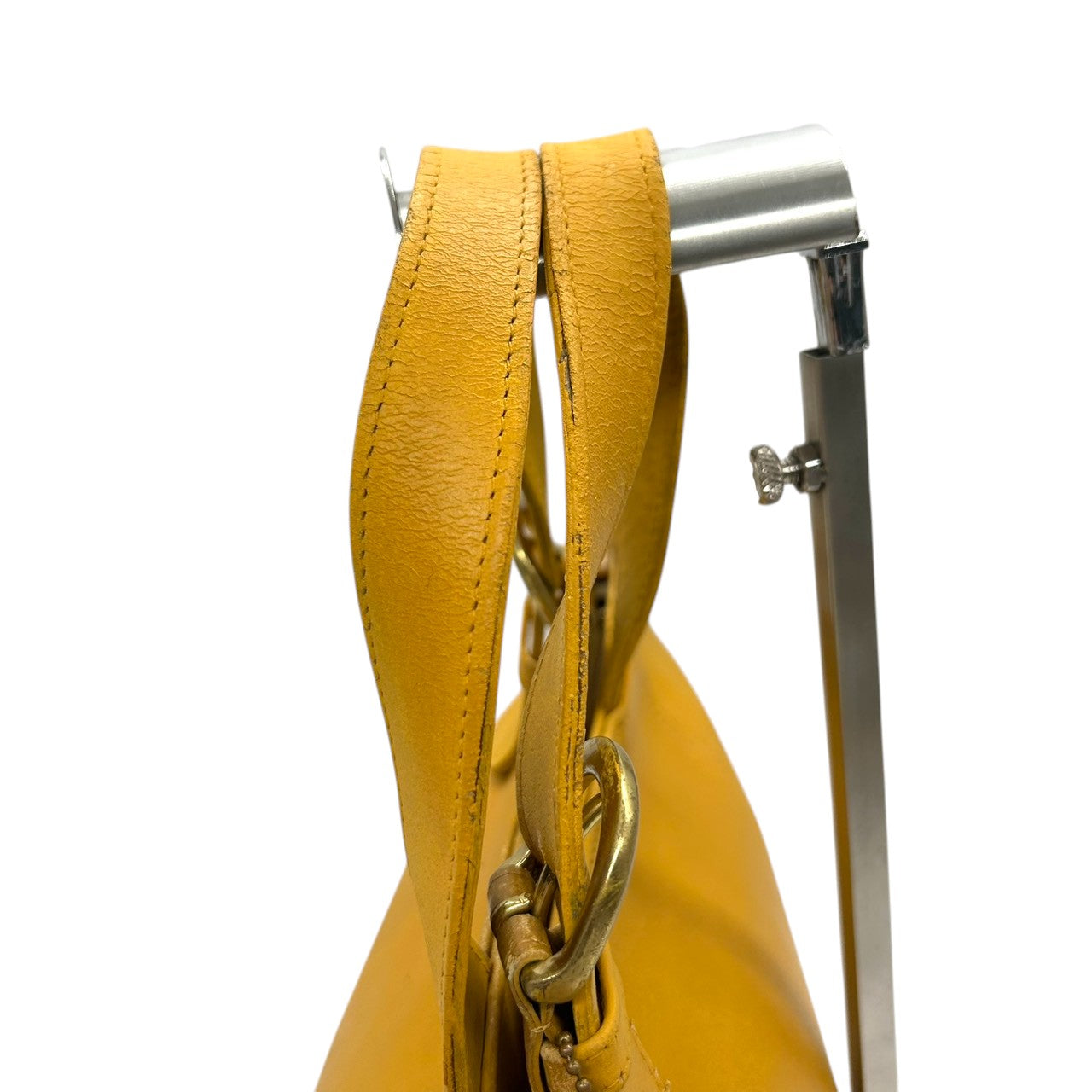 【良品】コーチ COACH ソーホー レザー トートバッグ ハンドバッグ イエロー 黄色 マスタード 本革 9544 ヴィンテージ レトロ シンプル 軽量 カジュアル デイリー レディース 鞄 カバン s6