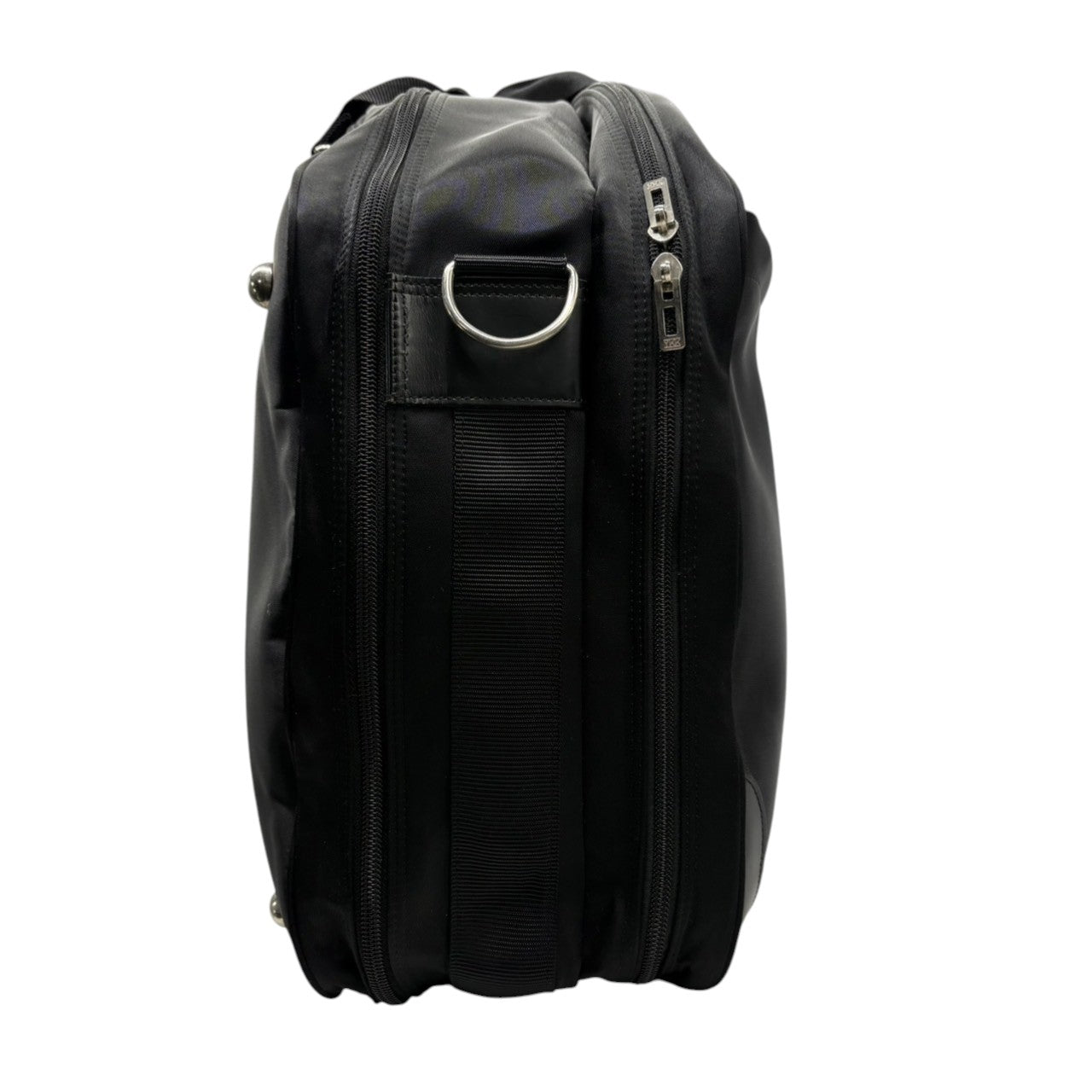 ポーター PORTER 吉田カバン ガーメントバッグ 2WAY ナイロン ブラック 黒 ショルダー 斜め掛け可 スーツ 収納 出張 冠婚葬祭 ビジネス トラベル 旅行 大容量 軽量 メンズ レディース ユニセックス 日本製 美品 クラシック エレガント 鞄 カバン 状態良好 丈夫 定番 0108JB032 X