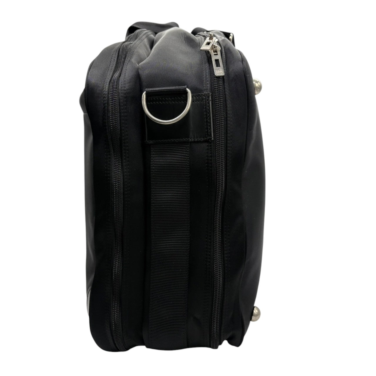 ポーター PORTER 吉田カバン ガーメントバッグ 2WAY ナイロン ブラック 黒 ショルダー 斜め掛け可 スーツ 収納 出張 冠婚葬祭 ビジネス トラベル 旅行 大容量 軽量 メンズ レディース ユニセックス 日本製 美品 クラシック エレガント 鞄 カバン 状態良好 丈夫 定番 0108JB032 X