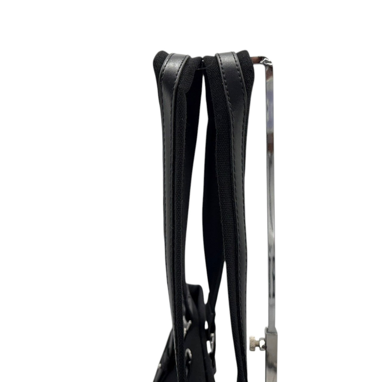 美品 イヴ・サンローラン Yves Saint Laurent YSL トートバッグ ハンドバッグ ワンショルダーバッグ 肩掛け キャンバス レザー ブラック 黒 ゴールド金具 ビッグロゴ デカロゴ クラシック エレガント ヴィンテージ ビンテージ s5