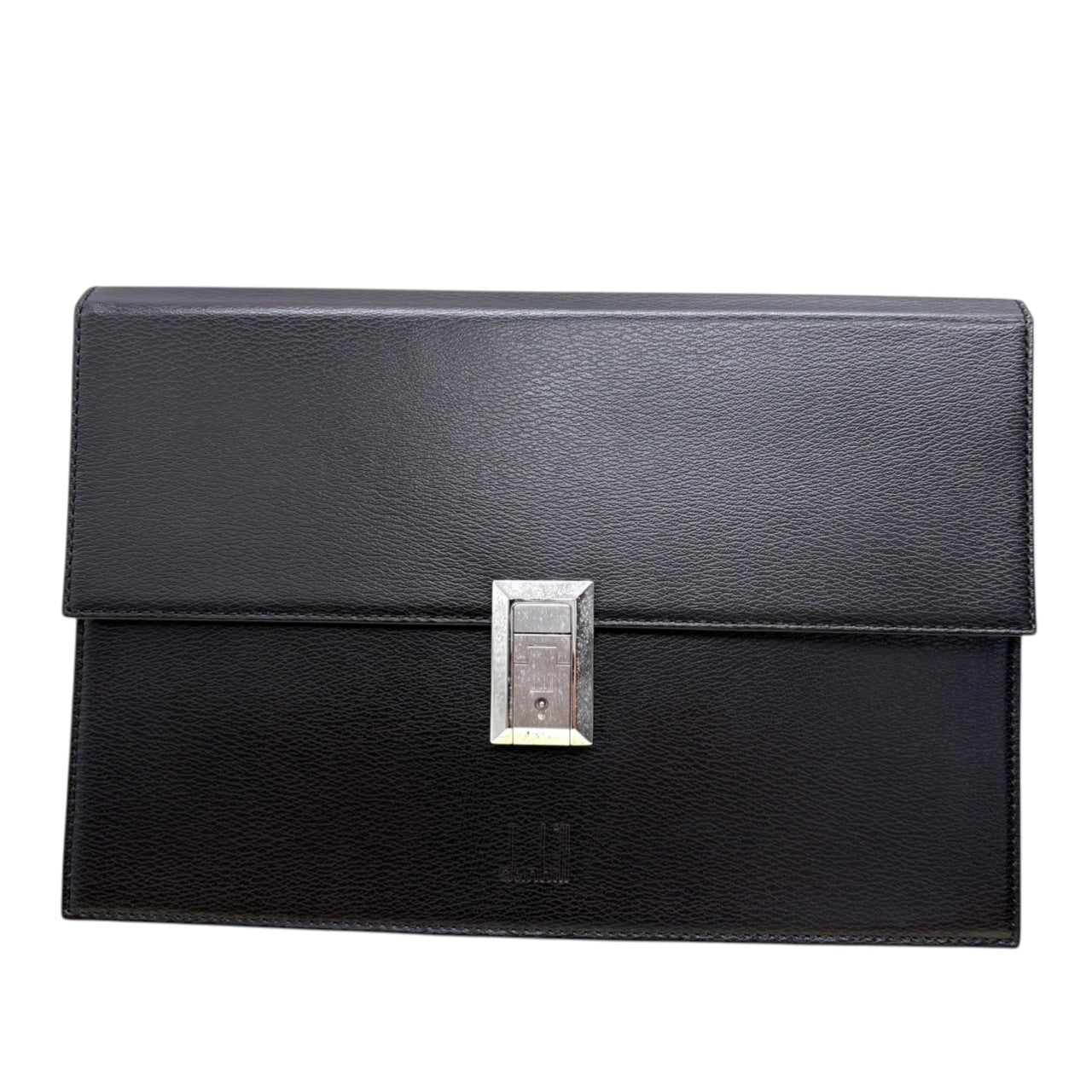ダンヒル DUNHILL クラッチバッグ セカンドバッグ レザー 本革 ブラック 黒 鍵付 ギャランティカード付 ポーチ ヴィンテージ ビンテージ クラシック エレガント ビジネス フォーマル 紳士 鞄 カバン メンズ 上品 高級 希少 美品 s9