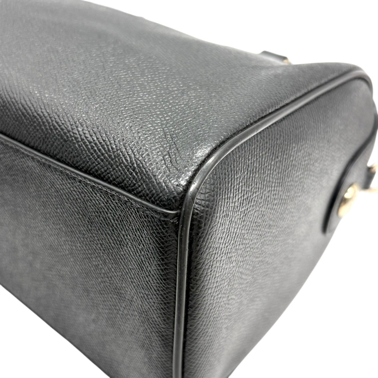 コーチ COACH 2WAY ハンドバッグ ショルダーバッグ ミニボストンバッグ ベネット サッチェル レザー 本革 ブラック 黒 ゴールド金具 斜め掛け可 自立可 クラシック エレガント 鞄 カバン レディース 上品 高級感 お出かけ 行事 s9