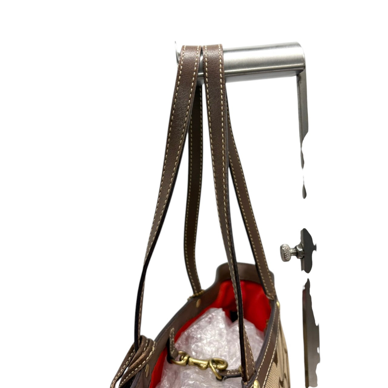 コーチ COACH トートバッグ ワンショルダー 自立可 シグネチャー キャンバス レザー ブラウン 茶色 オレンジ レディース エレガント クラシック カジュアル お出かけ デイリーユース 通学 マチあり 定番 人気 カバン 鞄 ロゴ ゴールド金具 s20
