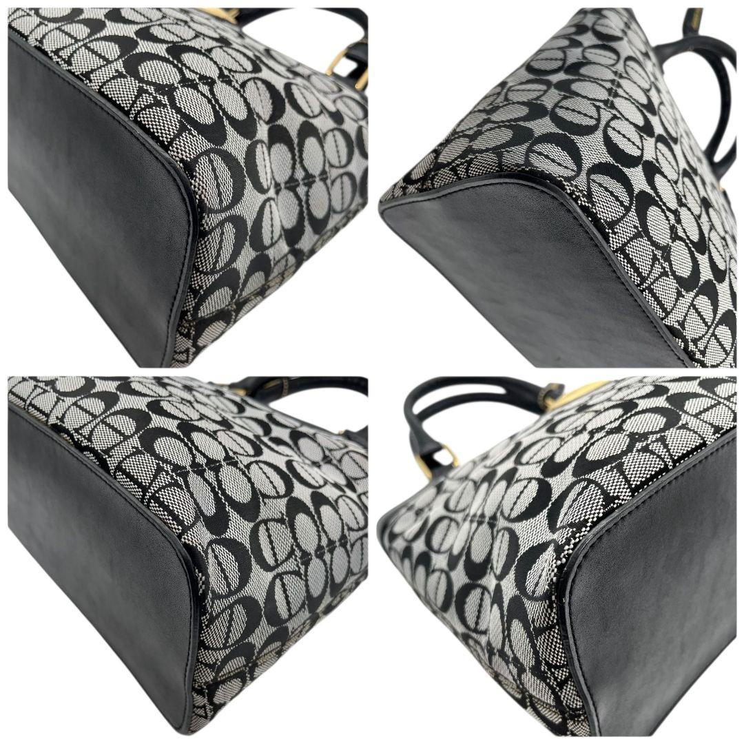 アルベルタヴァレンティノ ハンドバッグ グレー 総柄 キャンバス トートバッグ ワンショルダー 肩掛け可 ゴールド金具 ロゴプレート ロゴタグ 自立可 おしゃれ 通勤 通学