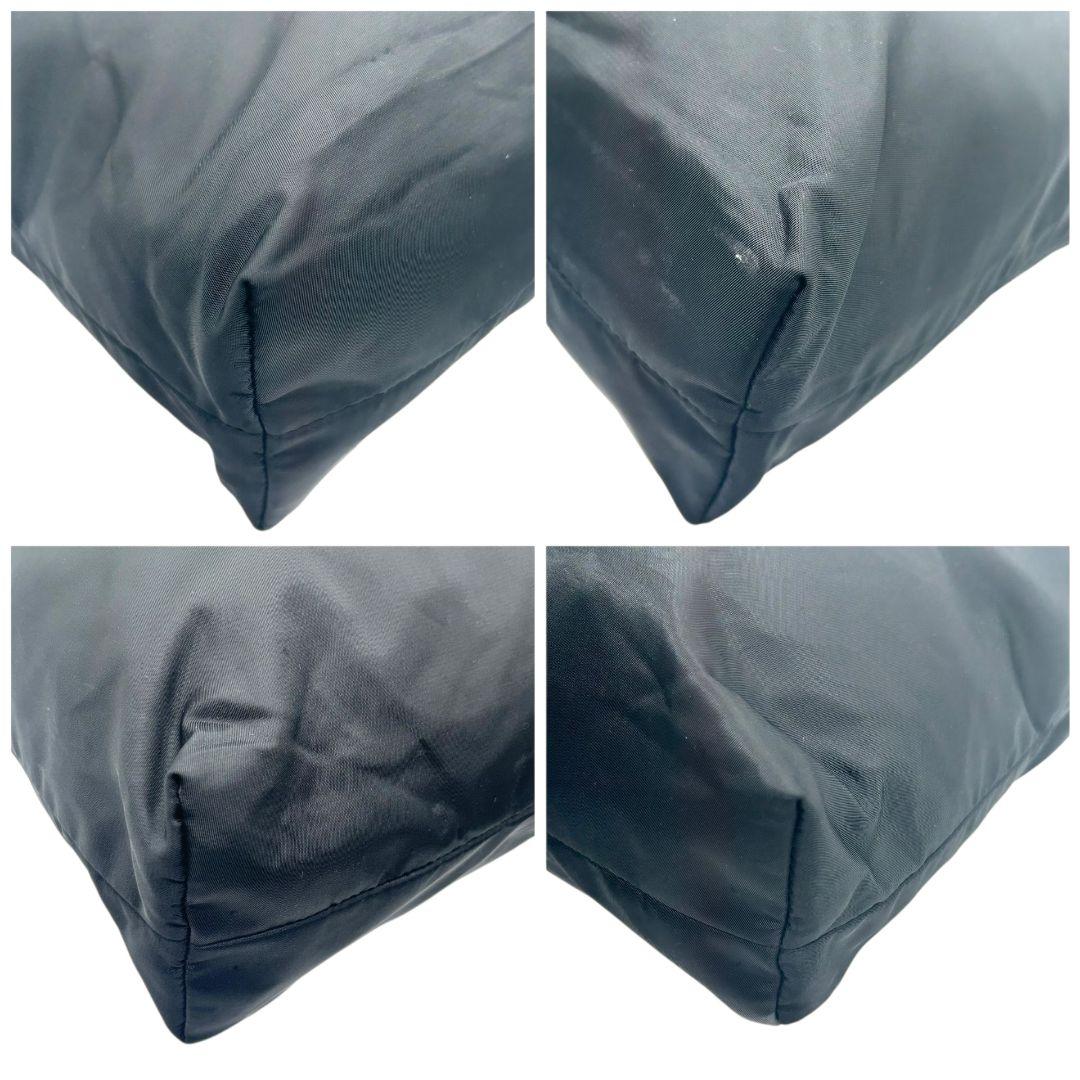 ラコステ トートバッグ 黒 ブラック ワニロゴ A4収納 ワンショルダー ナイロン ハンドバッグ 肩掛け可 シルバー金具 T7 LACOSTE 軽量 通勤 通学 おしゃれ