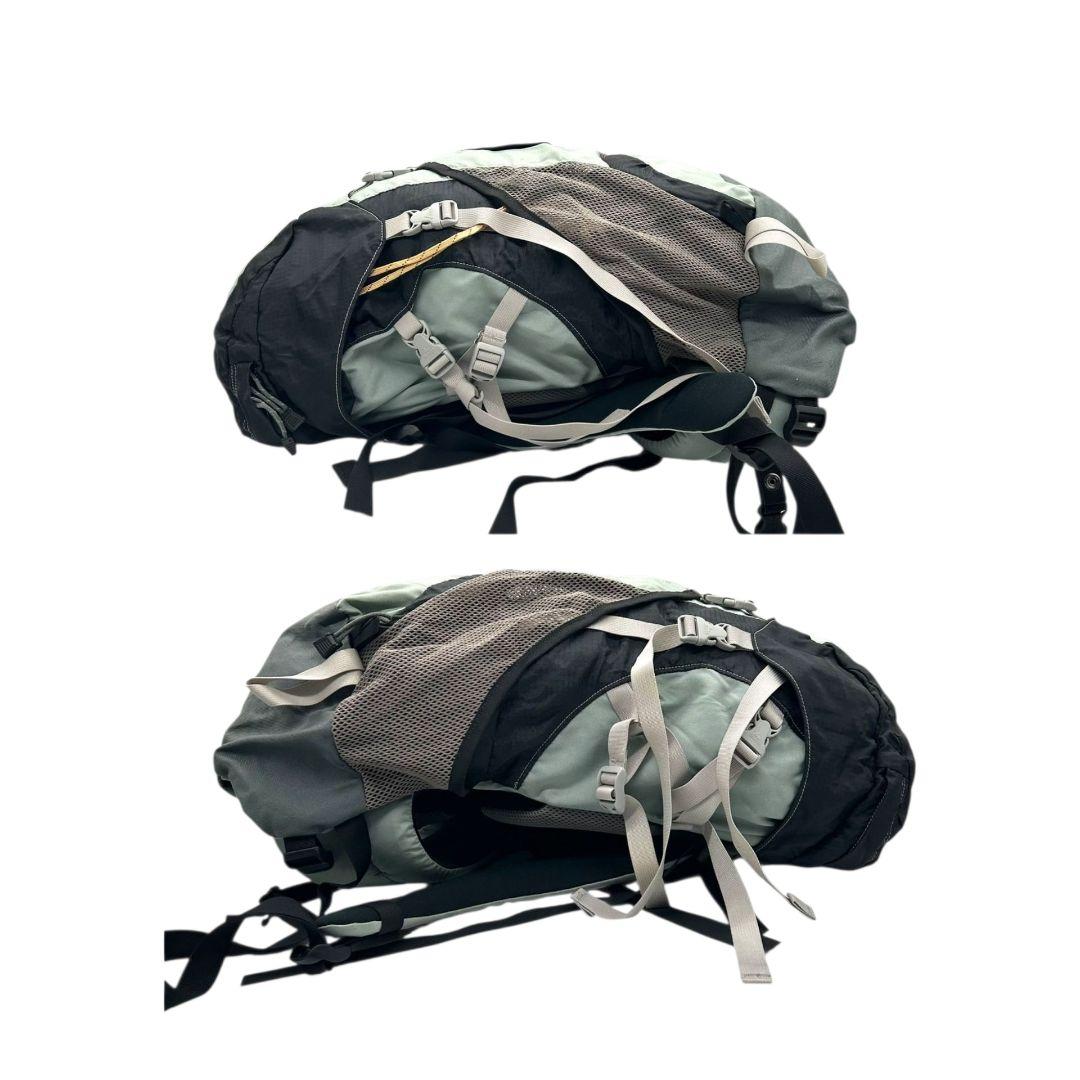 グレゴリー バックパック 黒 グレー Breeze 45 ロゴ ナイロン A4収納 ブラック GREGORY X 大容量 トレッキング アウトドア リュック デイパック 高機能 通気性 軽量