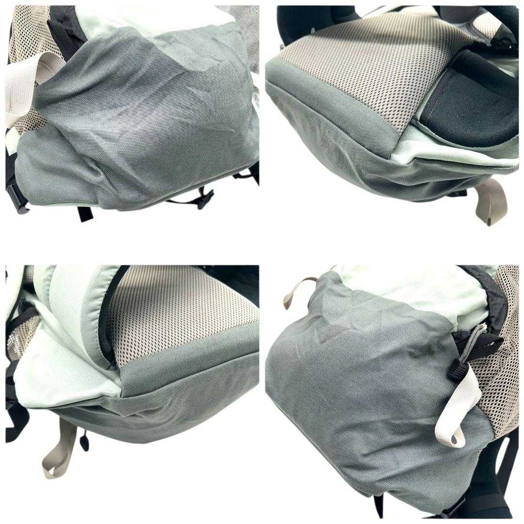 グレゴリー バックパック 黒 グレー Breeze 45 ロゴ ナイロン A4収納 ブラック GREGORY X 大容量 トレッキング アウトドア リュック デイパック 高機能 通気性 軽量