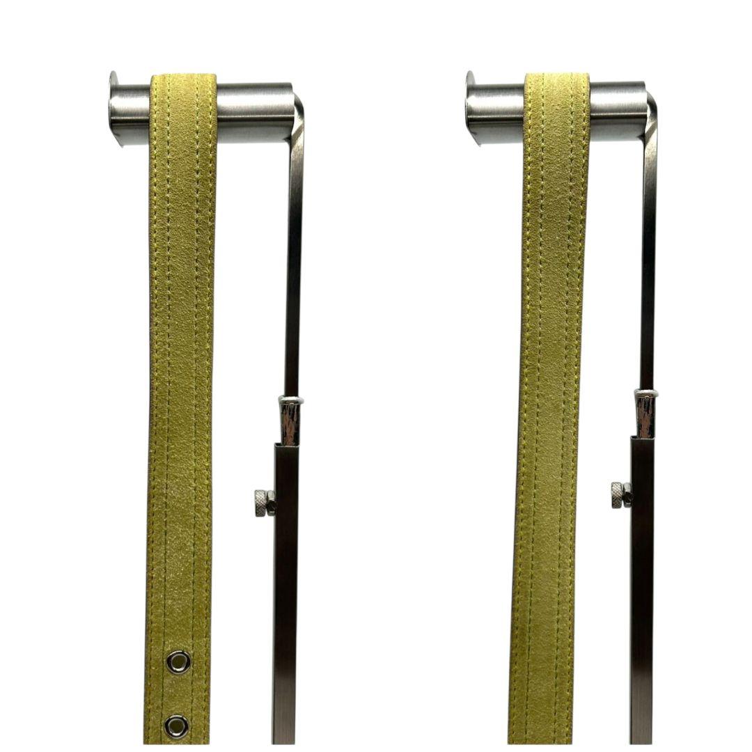 コーチ COACH ショルダーバッグ 茶 ブラウン シグネチャー パッチワーク ベルト 斜め掛け可 ハンドバッグ キャンバス レザー 本革 スエード イエロー グリーン 黄 緑 シルバー金具 チャーム付き 3690 s76