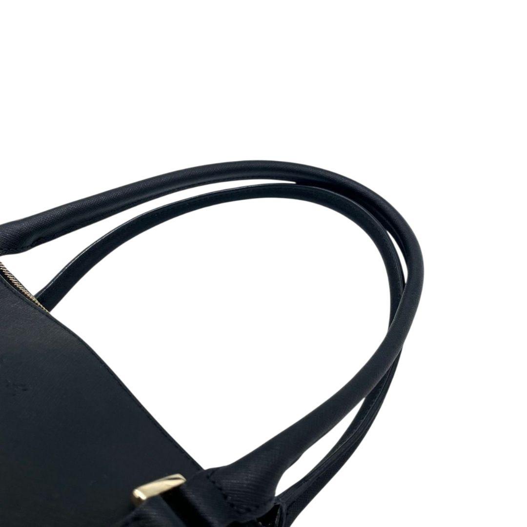 アニエスベー ボストンバッグ 黒 レザー 本革 ワンショルダー ロゴ トートバッグ A4収納 ハンドバッグ 肩掛け可 肩かけ可 ブラック ゴールド金具 agns b. s4 上品 高級感