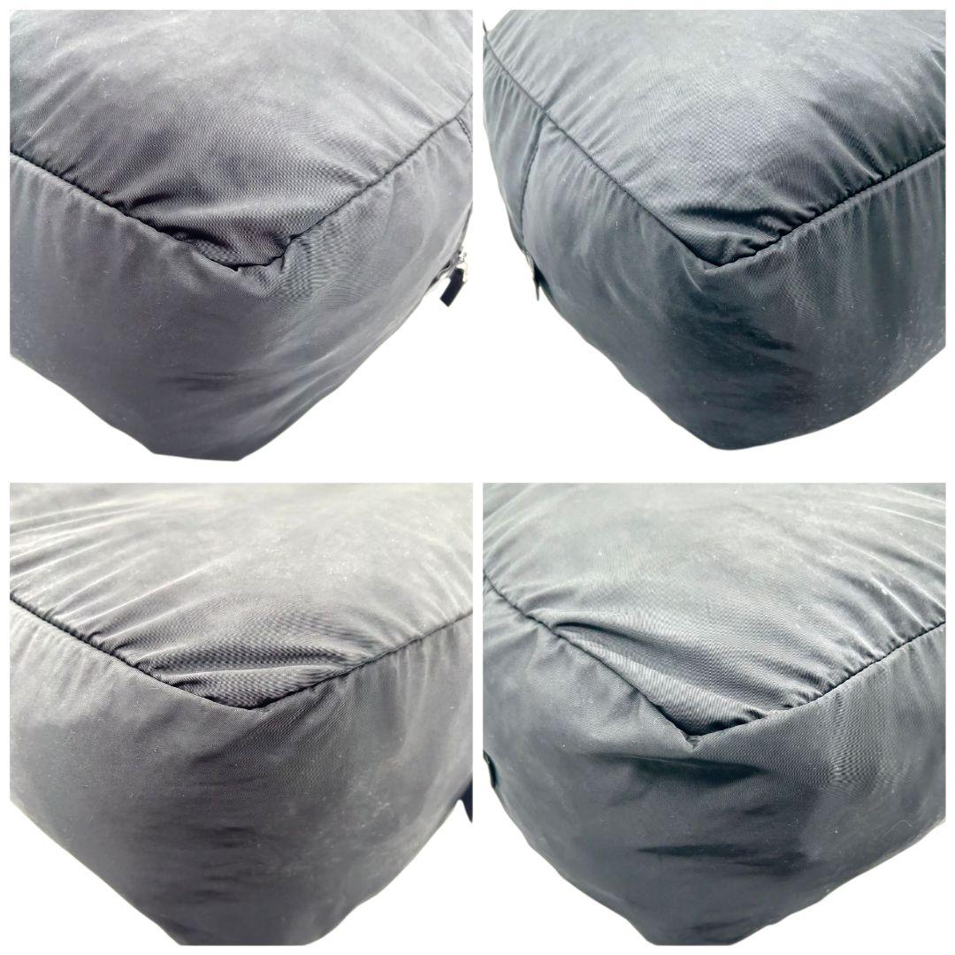 GUCCI グッチ ボストンバッグ ナイロン 黒 ブラック A4収納可 自立可 トートバッグ ハンドバッグ ワンショルダー 肩掛け可 ロゴプレート シルバー金具 X2 レディース メンズ