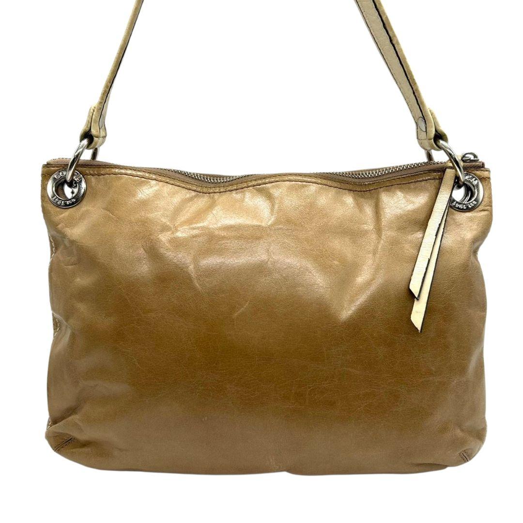 コーチ ショルダーバッグ ベージュ クリスティン 2way レザー 本革 ワンショルダー トートバッグ ハンドバッグ 斜め掛け可 ターンロック COACH s79