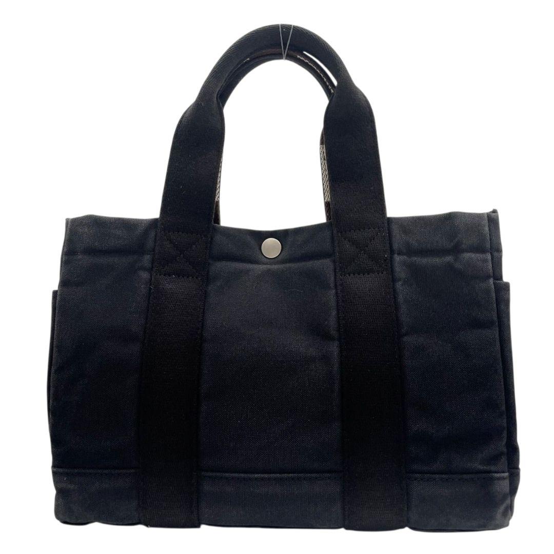ポーター PORTER ハンドバッグ トートバッグ 黒 ブラック キャンバス ロゴタグ シルバー金具 吉田カバン T2 メンズ レディース