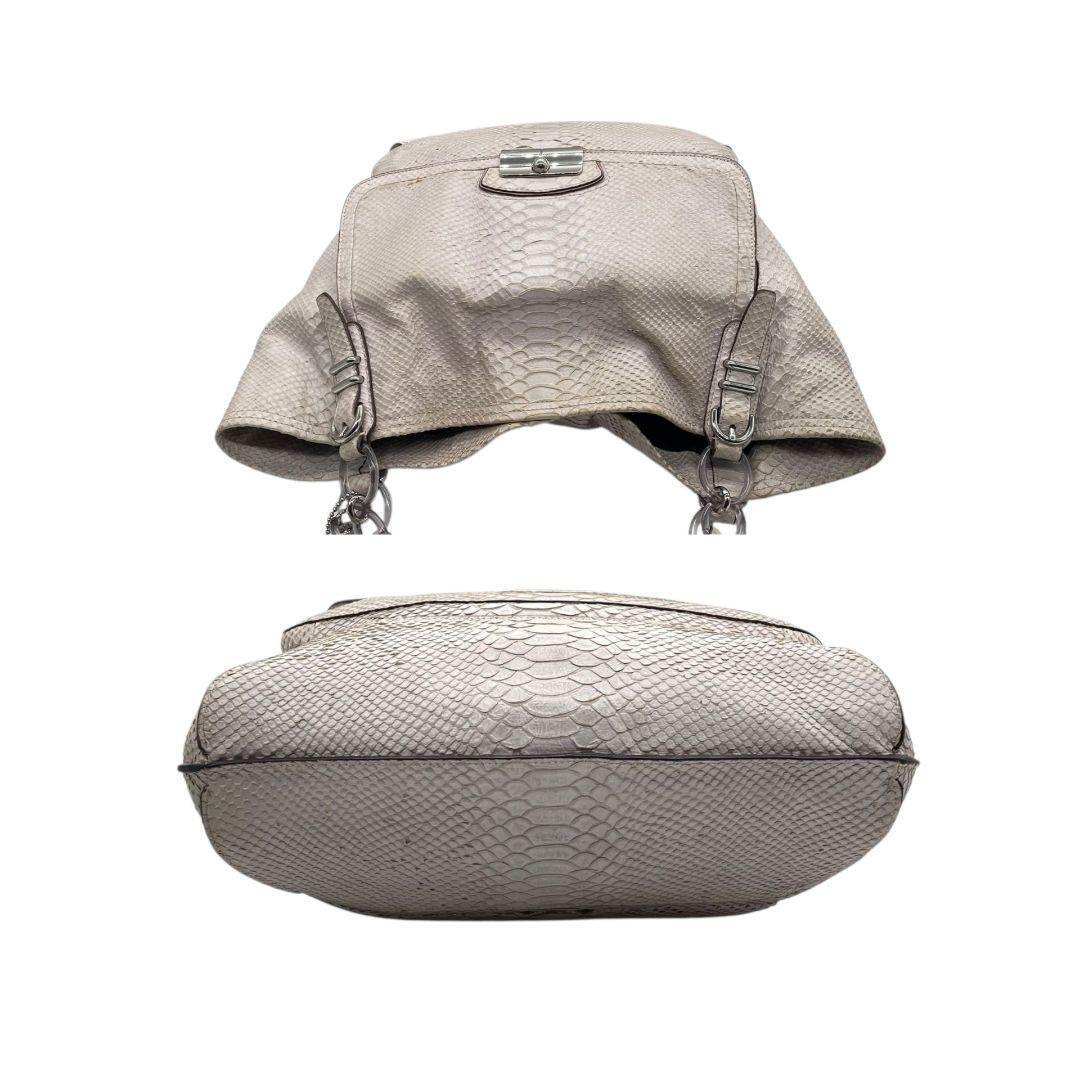 コーチ ハンドバッグ グレー 型押し ワンショルダー s80 A4収納 トートバッグ 肩掛け可 肩かけ可 レザー 本革 シルバー金具 ロゴタグ グレージュ 19387