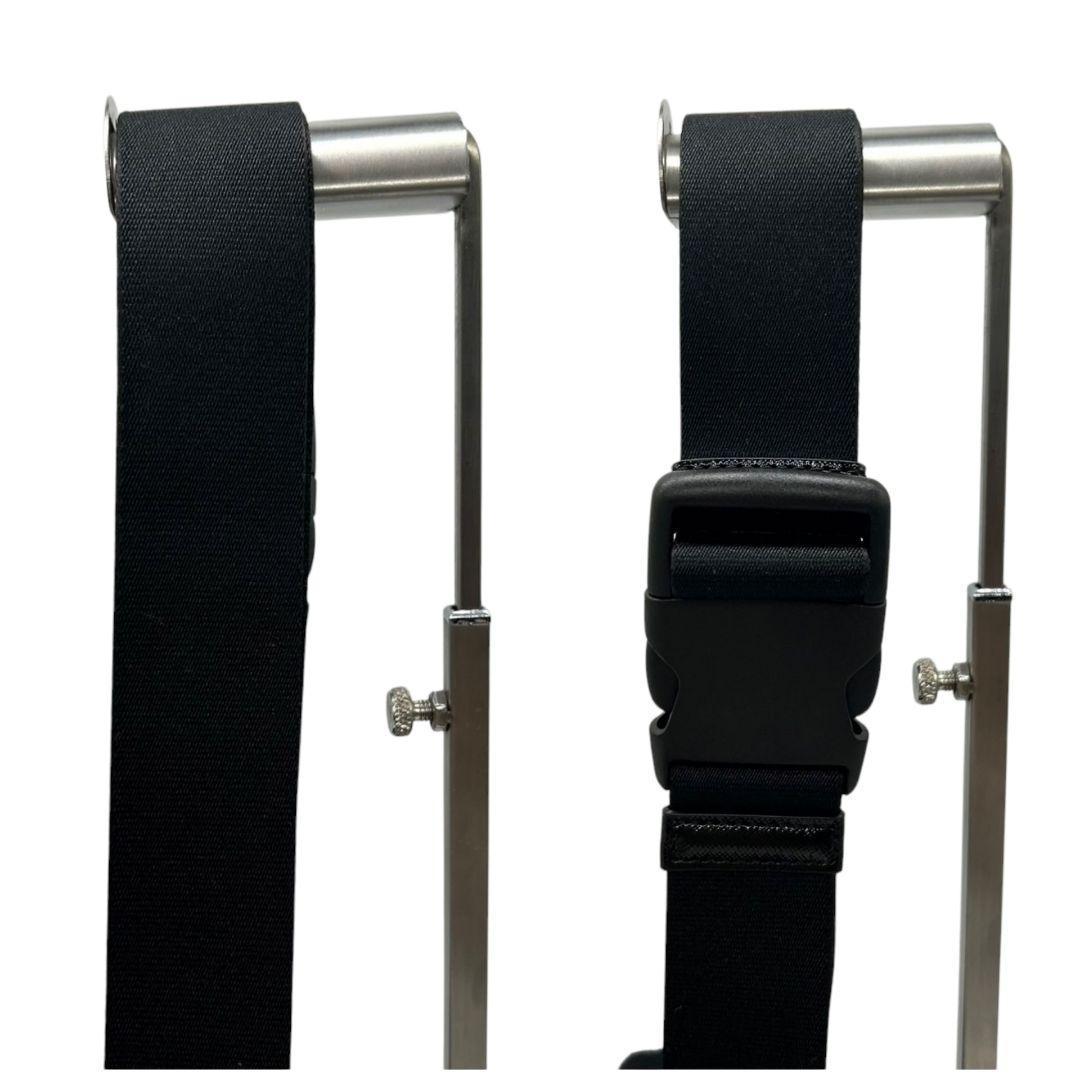 マークジェイコブス　ショルダーバッグ　黒　ナイロン　ロゴプレート　金　s40　ザ　バイカー　ベルトバッグ　ブラック　斜め掛け可　ゴールド金具　MARC JACOBS　オシャレ　本物保証　鑑定済　スピード発送