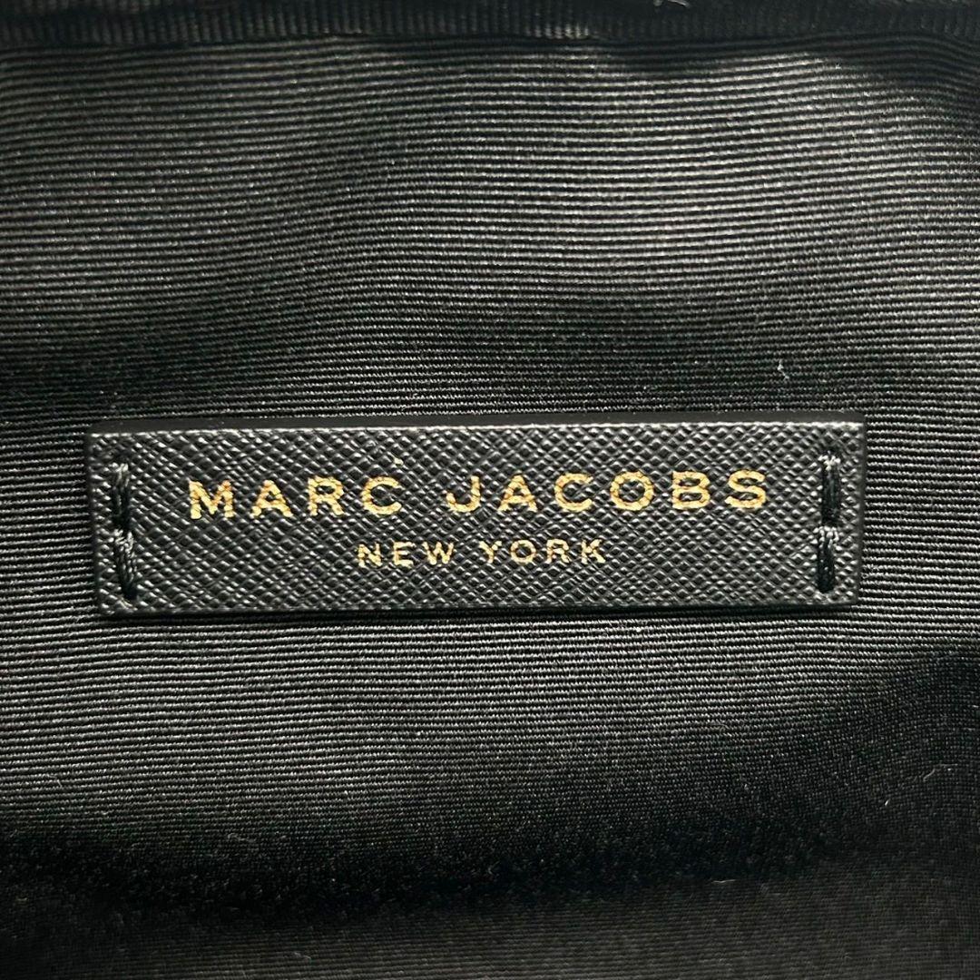マークジェイコブス　ショルダーバッグ　黒　ナイロン　ロゴプレート　金　s40　ザ　バイカー　ベルトバッグ　ブラック　斜め掛け可　ゴールド金具　MARC JACOBS　オシャレ　本物保証　鑑定済　スピード発送