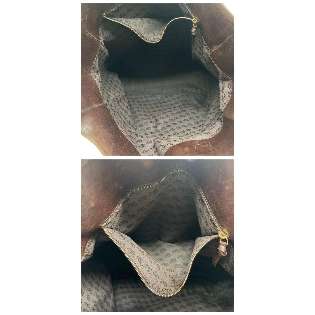 BOTTEGA VENETA ボッテガヴェネタ トートバッグ バタフライ 総柄 キャンバス レザー 本革 ブラウン ロゴ A4収納 ハンドバッグ 肩掛け可 ワンショルダー 自立可 u2