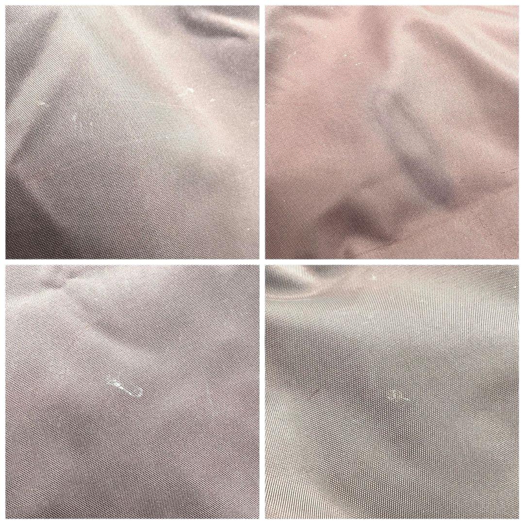 アニエスベー　トートバッグ　茶　ナイロン　ロゴ　大容量　A4収納　X　ハンドバッグ　agnes b.　シルバー金具　ブラウン