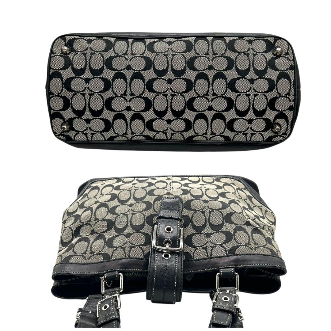 コーチ ボストンバッグ 白 ホワイト ミニベネット 2way レザー 本革 ハンドバッグ トートバッグ 斜め掛け可 ゴールド金具 ロゴタグ COACH A1681-F36677 s60