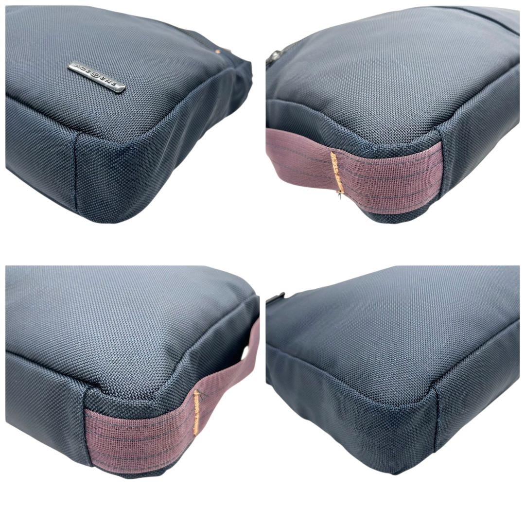 エースジーン ビジネスバッグ ブルー ロゴ 2way A4収納 トートバッグ ハンドバッグ ショルダーバッグ 斜め掛け可 キャンバス X2 ACE GENE