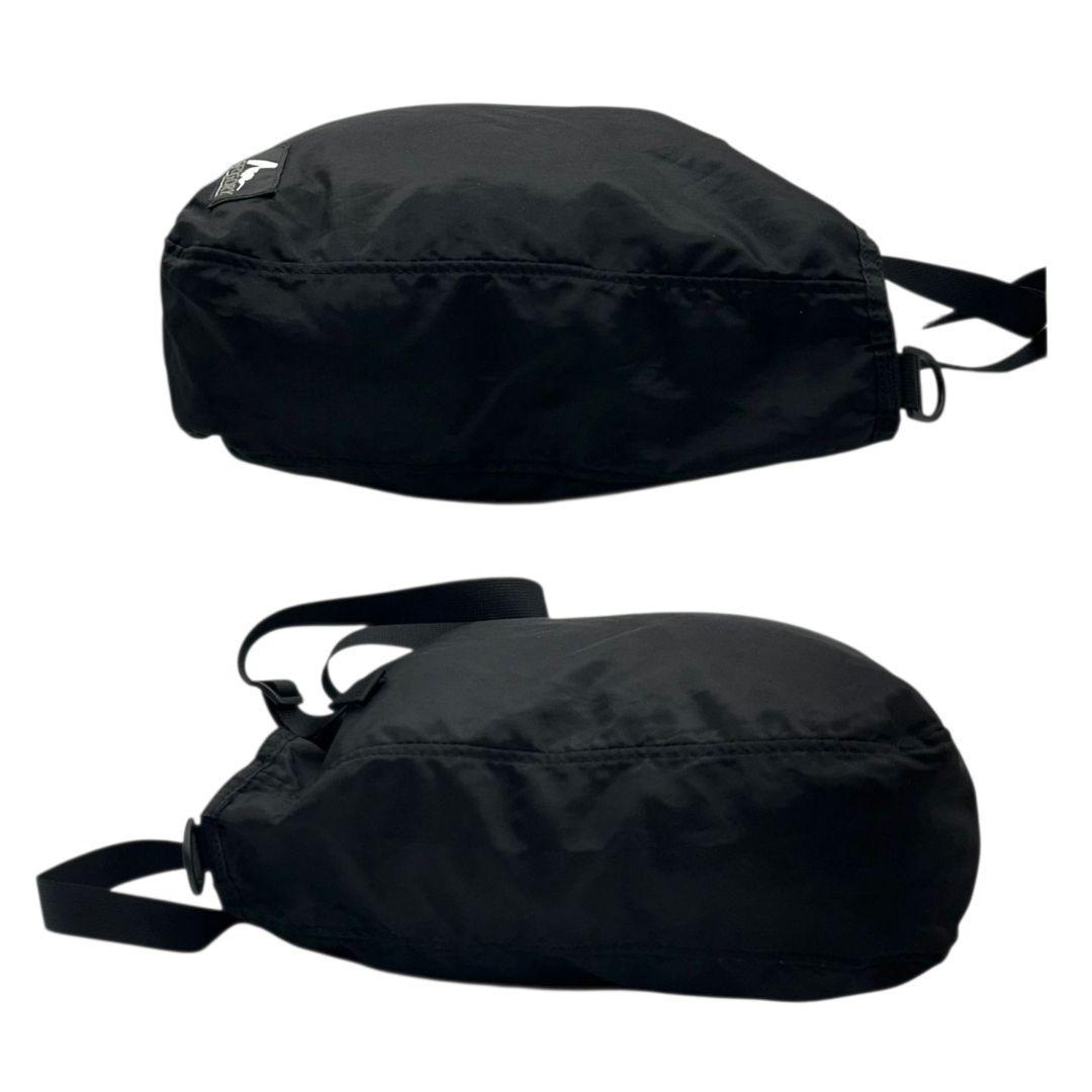 グレゴリー ショルダーバッグ 黒 ナイロン ロゴ 2way A4収納 大容量 s23 斜め掛け可 GREGORY ハンドバッグ トートバッグ ブラック ロゴタグ