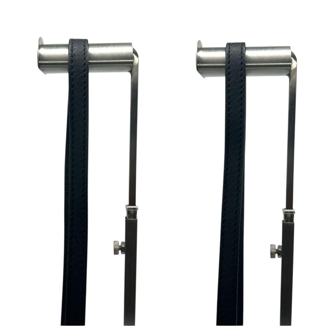 MARC JACOBS マークジェイコブス ショルダーバッグ ブラック 黒 サフィアーノ PVC 斜め掛け可 ゴールド金具 ロゴプレート ブランドロゴ E6 コンパクト 高級感