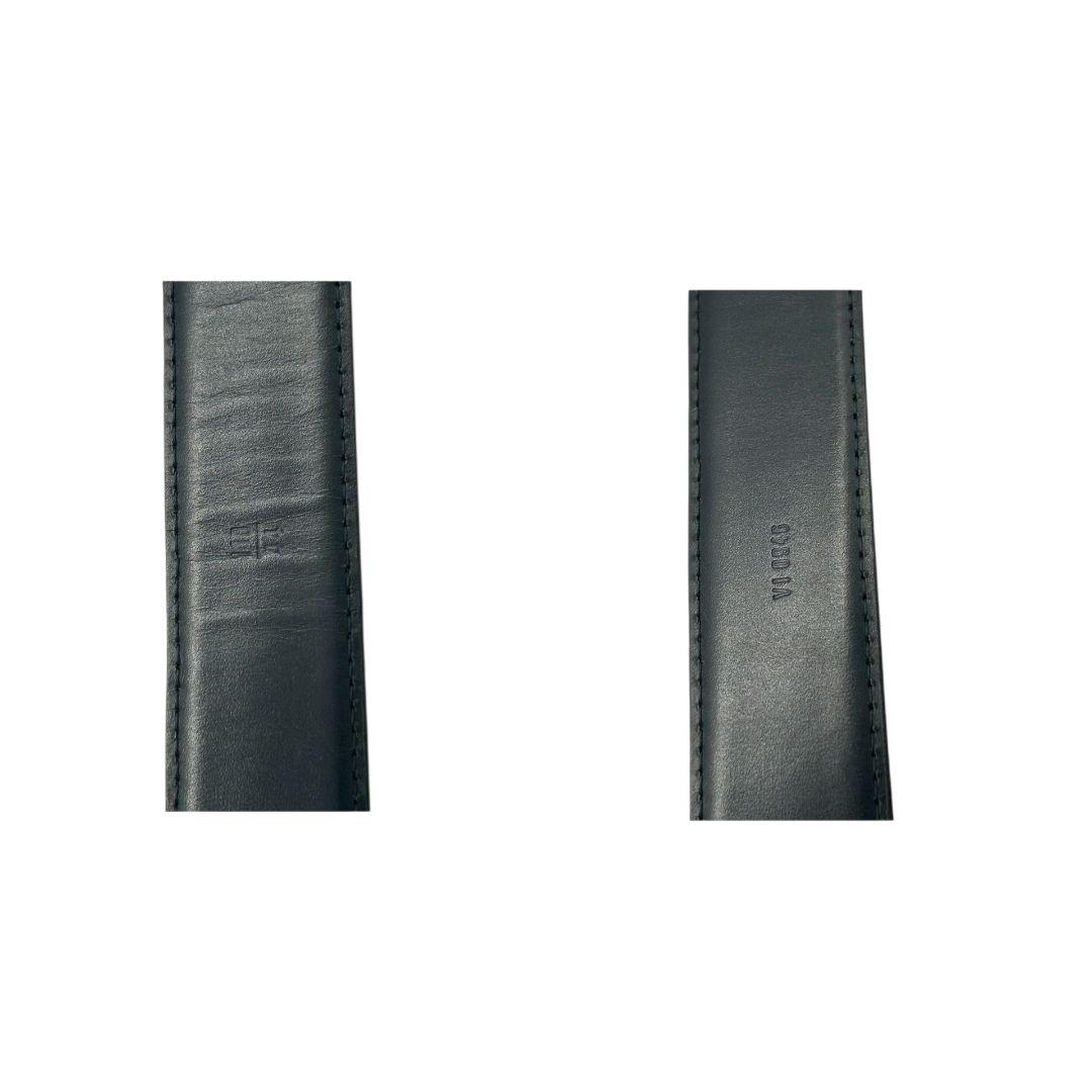 美品 ルイヴィトン ベルト 黒 ブラック エピ サンチュール クラシック PX-2 レザー 本革 ゴールド金具 メンズ VI0946 高級 ブランド