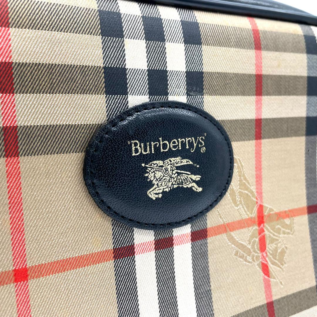 バーバリー ノバチェック シャドーホース ワンショルダー ショルダーバッグ キャンバス レザー ゴールド金具 ホースロゴ コンパクト 肩掛け可 Burberrys レディース バッグ