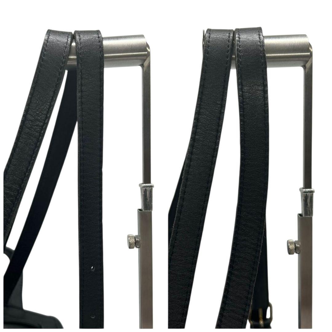 COACH コーチ バックパック オールドコーチ レザー 本革 ブラック 巾着 フラップ ターンロック ロゴタグ 自立可 ゴールド金具 s47