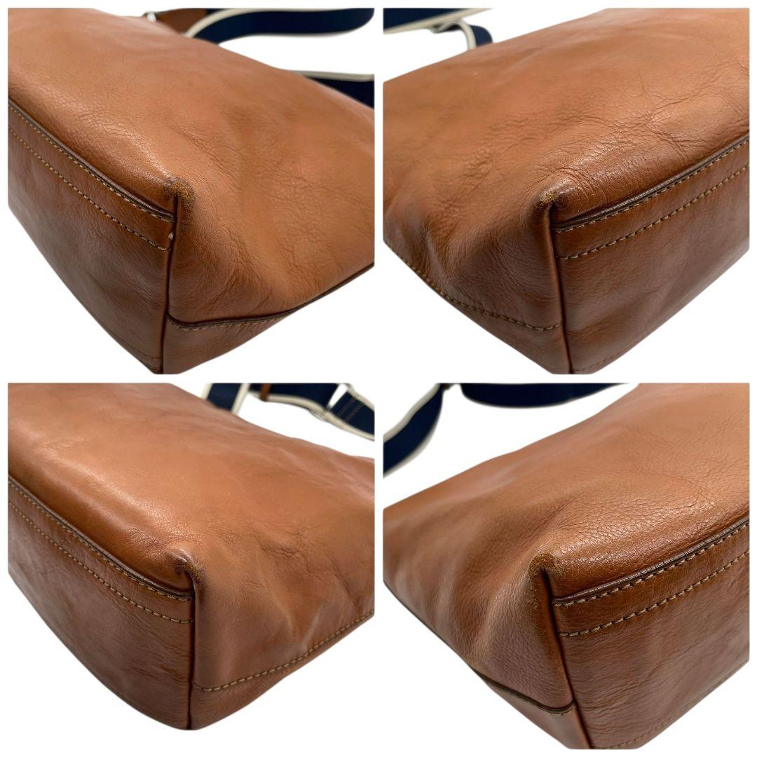 コーチ ショルダーバッグ 茶 ホーボー 斜め掛け可 レザー 本革 F70559 ブラウン シルバー金具 ロゴタグ ロゴ COACH s6 上品 大容量 デイリー トート