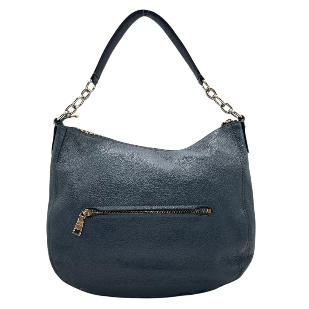 コーチ ハンドバッグ 紺 ネイビー ブルー スタッズ 2way ワンショルダー A4収納 トートバッグ ショルダーバッグ 斜め掛け可 肩掛け可 本革 レザー u14 COACH